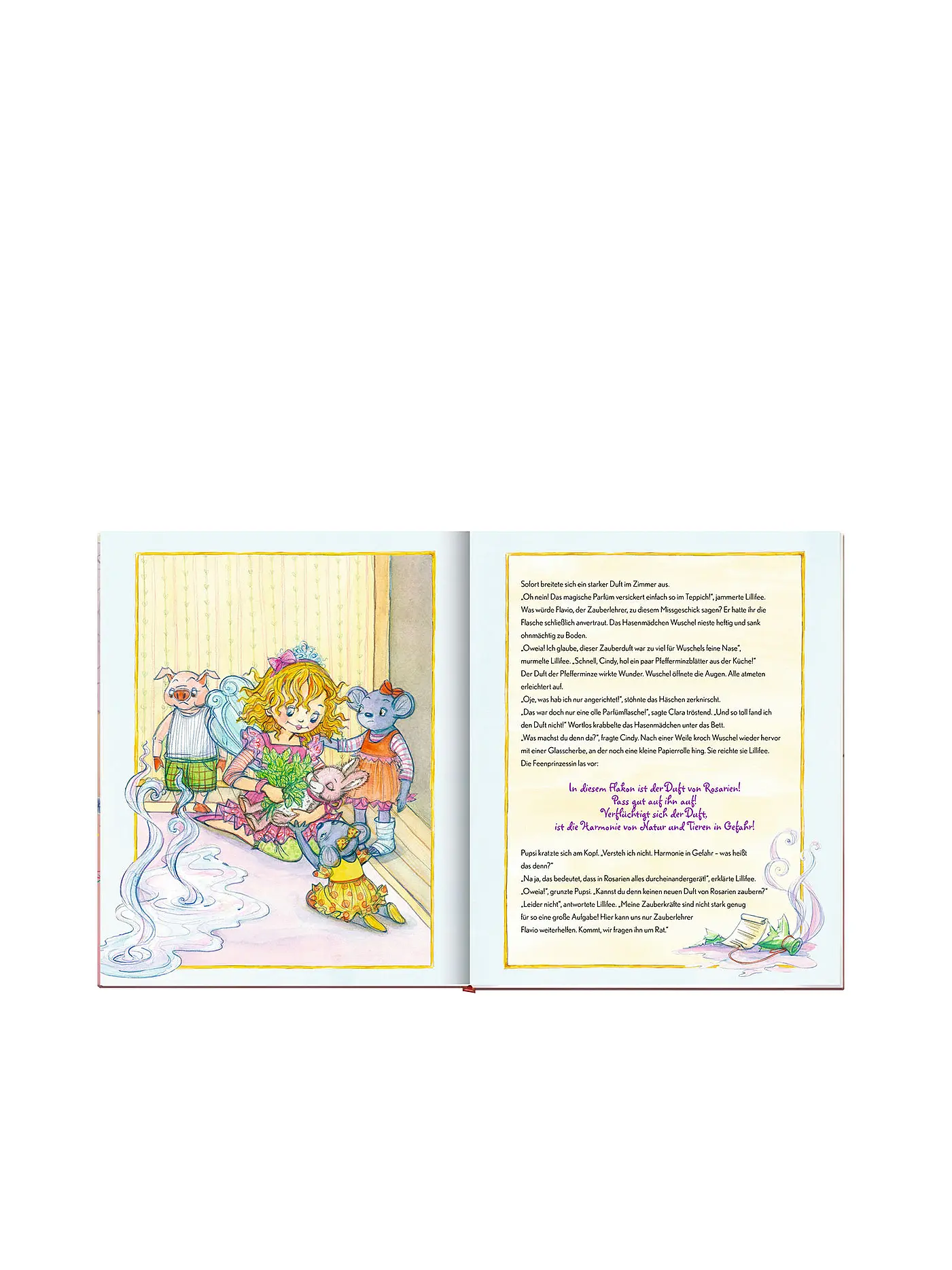 COPPENRATH VERLAG | Buch - Prinzessin Lillifee im Garten der Düfte, Monika Finsterbusch | 